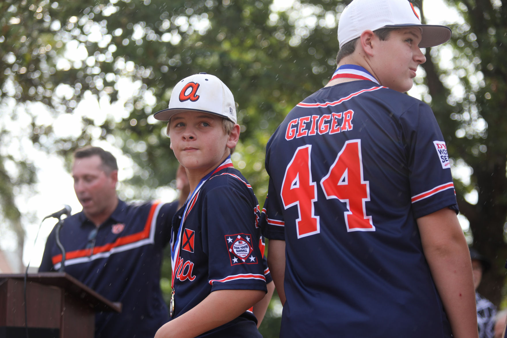 Auburn Orange Dixie Youth Baseball World Series champion celebration